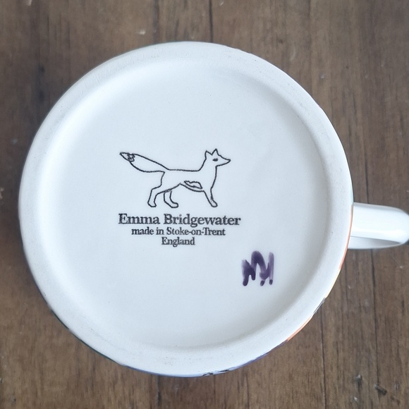 Emma Bridgewater HEARTSEASE & PANSIES Mug • 2012 Fox Backstamp • First Quality - Picture 6 of 8